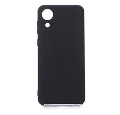 Силіконовий чохол Soft Feel для Samsung A03 Core black