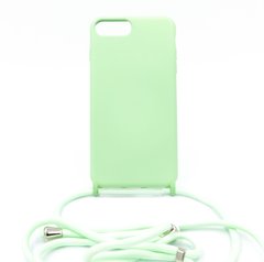 Силіконовий чохол WAVE Lanyard для iPhone 7+/8+ mint gum(TPU)