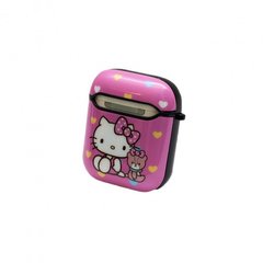 Чохол for AirPods (hello kitty) Pink Cute Case