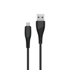 USB кабель Walker C345 Micro 2.4A 1m black