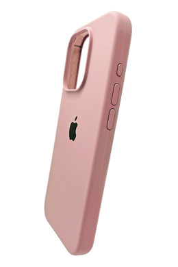 Силиконовый чехол Full Cover для iPhone 15 Pro pink