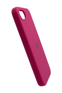 Силиконовый чехол Full Cover для iPhone 16e rose red