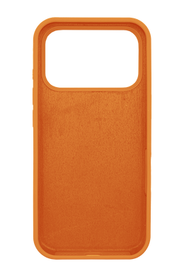 Силіконовий чохол Full Cover для iPhone 17 Pro Max neon orange (73)