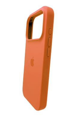 Силіконовий чохол Full Cover для iPhone 17 Pro Max neon orange (73)