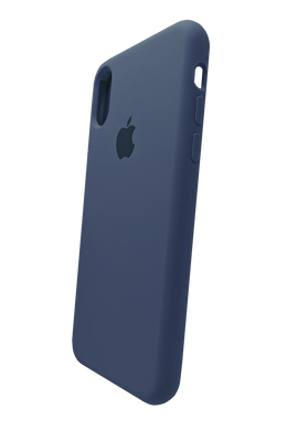 Силиконовый чехол Full Cover для iPhone XS Max alaskan blue