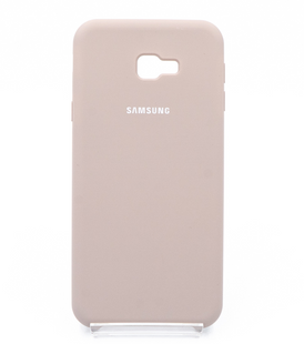 Силиконовый чехол Silicone Cover для Samsung J4 Plus 2018 lavander