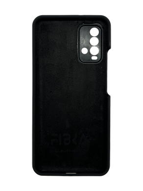 Силіконовий чохол Fibra для Xiaomi Redmi 9T/Poco M3 black Full Camera