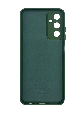 Силиконовый чехол Full Cover для Samsung A05S dark green Full Camera без logo