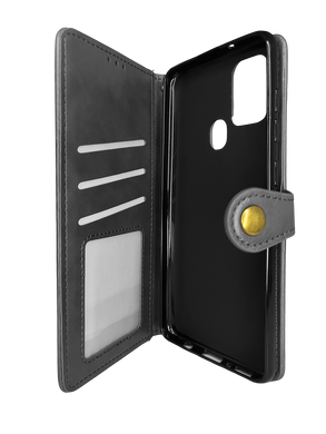 Чохол-книжка шкіра для Samsung A21S black Getman Gallant PU