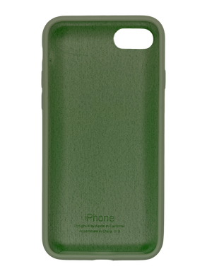 Силиконовый чехол Full Cover для iPhone 7/8/SE 2020 dark olive