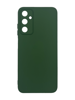 Силиконовый чехол Full Cover для Samsung A05S dark green Full Camera без logo