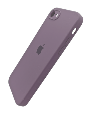 Силіконовий чохол Full Cover Square для iPhone 7/8 lilac pride Full Camera