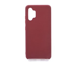 Силіконовий чохол Soft Feel для Samsung A32 4G marsala Candy