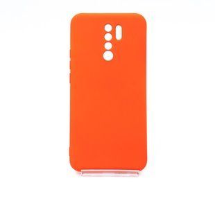Силіконовий чохол Full Cover для Xiaomi Redmi 9 red Full Camera без logo