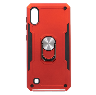 Чохол SG Ring Color для Samsung A10/M10 red протиударний з магніт тримачем