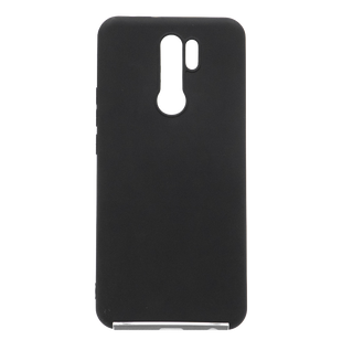 Силиконовый чехол Black Matt для Xiaomi Redmi 9 black
