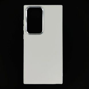 Чохол шкіряний Bonbon Leather Metal Style для Samsung S23 Ultra white