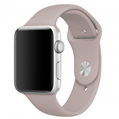 Силіконовий ремінець для Apple Watch Sport Band 38-40mm (S/M & M/L) 3pcs lavender