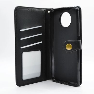 Чохол-книжка шкіра для Xiaomi Redmi Note 9 5G/Note 9T black Getman Gallant PU