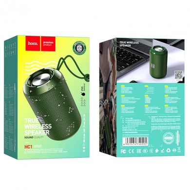 Колонка Hoco HC1 trendy sound sport wireless Speaker dark green