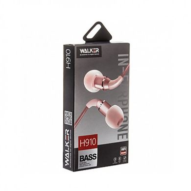 Навушники Walker H910+mic pink