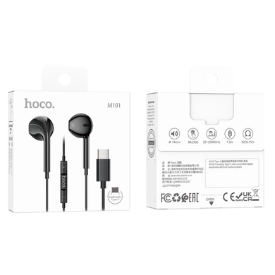 Навушники Hoco M101 Type-C black