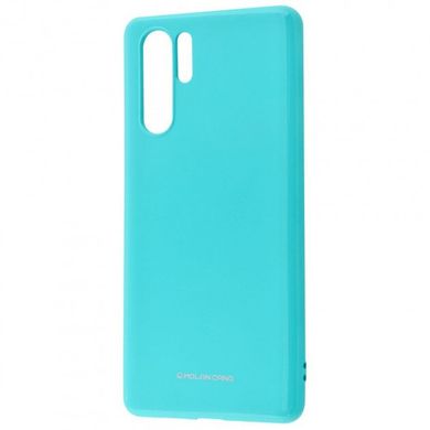 Силиконовый чехол Molan Cano Glossy для Huawei P30 Lite / Nova 4e blue