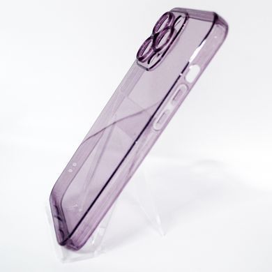 TPU чехол Nova для iPhone 14 Pro Max violet clear Full Camera