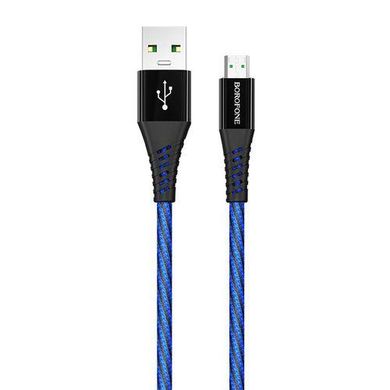 USB кабель Borofone BU13 Craft for Micrо 4A/1.2m black