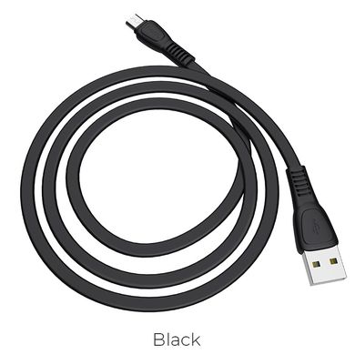 USB кабель Hoco X40 Noah Micro QC 2.4A/1m black