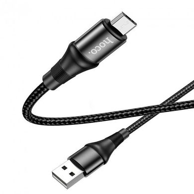 USB кабель HOCO X50 Excellent charging data Micro 2,4A/1m Black