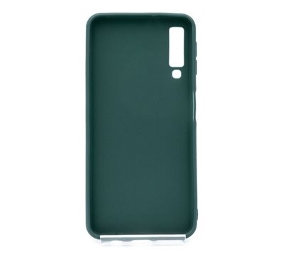 Силиконовый чехол Soft feel для Samsung A750 forest green Candy