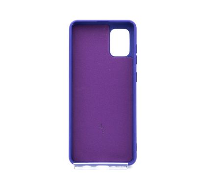 Силіконовий чохол Full Cover для Samsung A31 violet без logo