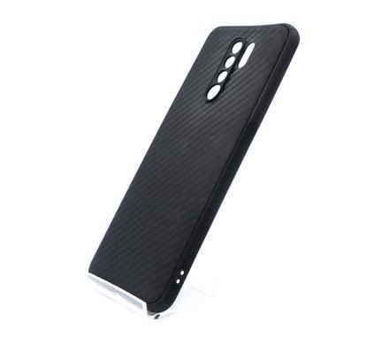 Чохол Carbon Edition для Xiaomi Redmi 9 black Full Camera