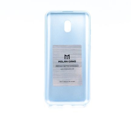 Силиконовый чехол Molan Cano Glossy для Xiaomi Redmi 8A metalic blue