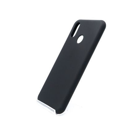 Силіконовий чохол Full Cover для Huawei P Smart+/Nova 3i black без лого