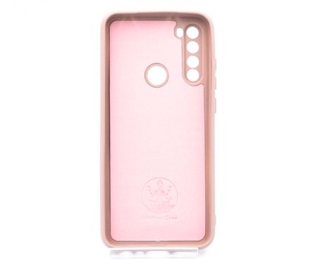 Силіконовий чохол Full Cover для Xiaomi Redmi Note 8T pink sand Full Camera без logo