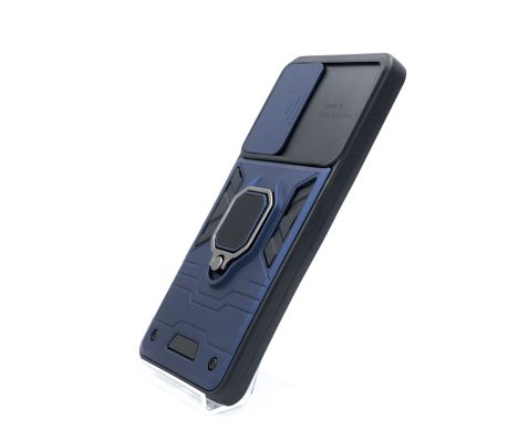Чохол SP Camshield Serge Ring для Samsung A32 4G dark blue протиударний шторка/захист камери
