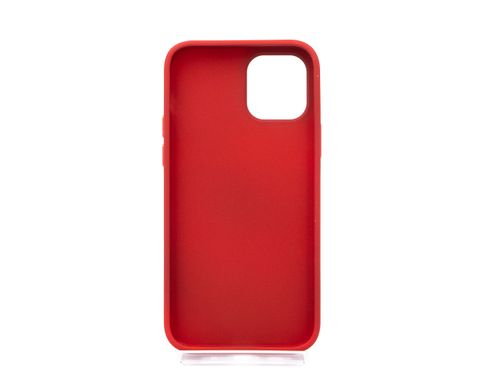TPU чохол Bonbon Metal Style для iPhone 12/12 Pro red