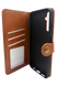 Чохол-книжка шкіра для Samsung A05s brown Getman Gallant PU