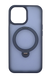 Чохол TPU+PC Metal Buttons with MagSafe Colorful HQ Ring для iPhone 14 Pro Max dark blue