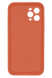 Силиконовый чехол Full Cover для iPhone 12 Pro orange Full Camera