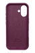 Силиконовый чехол Full Cover для iPhone 17 marsala