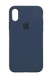 Силиконовый чехол Full Cover для iPhone XS Max alaskan blue