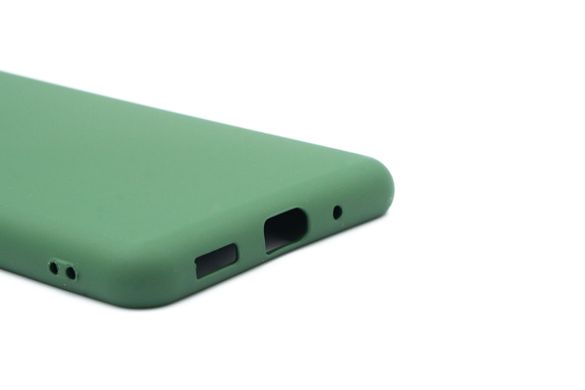 Силіконовий чохол Full Cover для Samsung M54 5G dark green Full Camera без logo