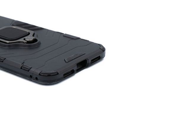 Чехол Transformer Ring for Magnet для Xiaomi Mi 9SE black противоударный