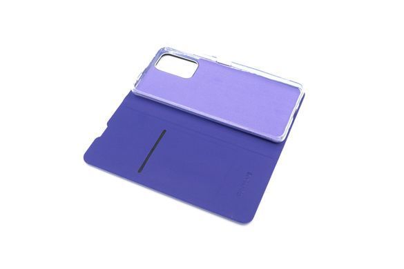 Чехол-книжка кожа для Xiaomi Redmi Note 10 Pro/10 Pro Max violet Getman Elegant PU