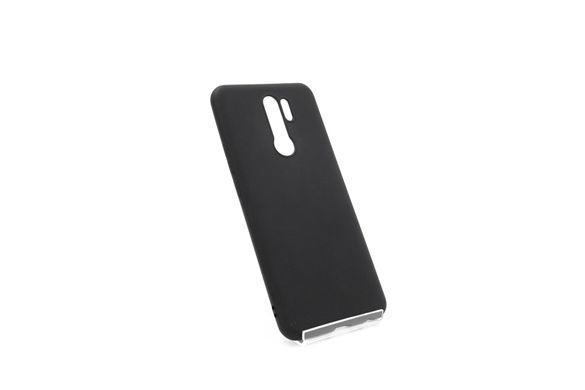 Силиконовый чехол Black Matt для Xiaomi Redmi 9 black