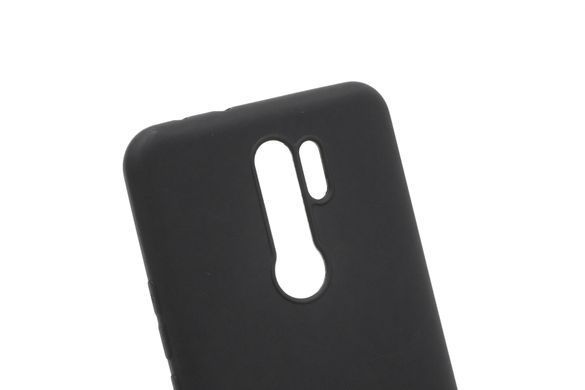 Силиконовый чехол Black Matt для Xiaomi Redmi 9 black