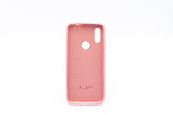 Силіконовий чохол Full Cover для Xiaomi Redmi 7 pink